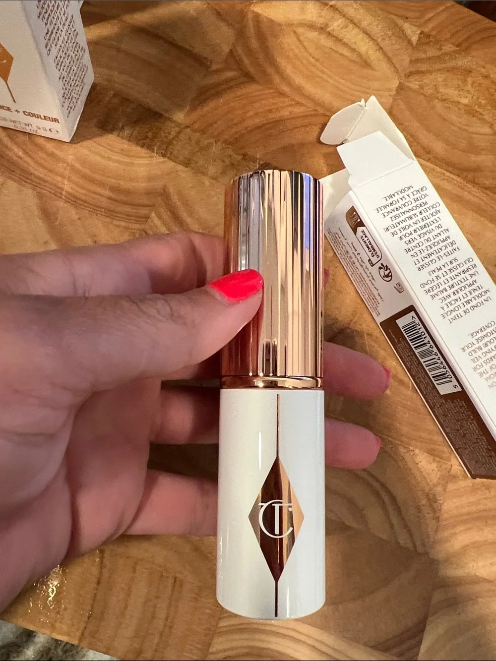 NIB! Charlotte Tilbury Unreal SkinSheer Glow Tint Deep 14 BUNDLE